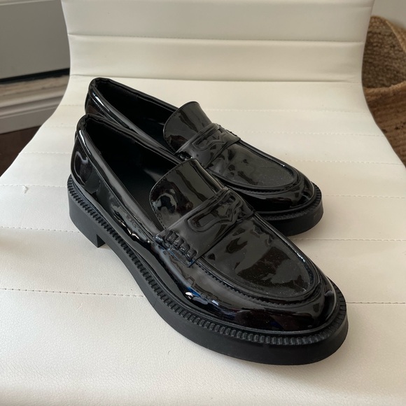 Worn once Zara oxfords size 8 - Picture 2 of 2